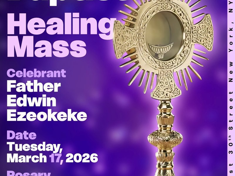 Christ-in-the-City - Charismatic Healing Mass at St. John the Baptist Catholic Church NYC