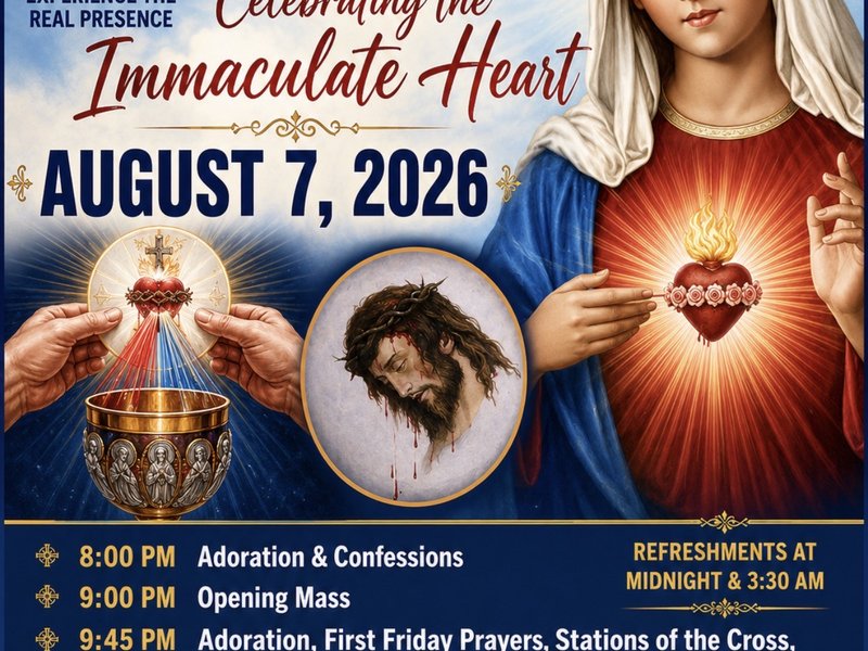 July First Friday All Night Vigil