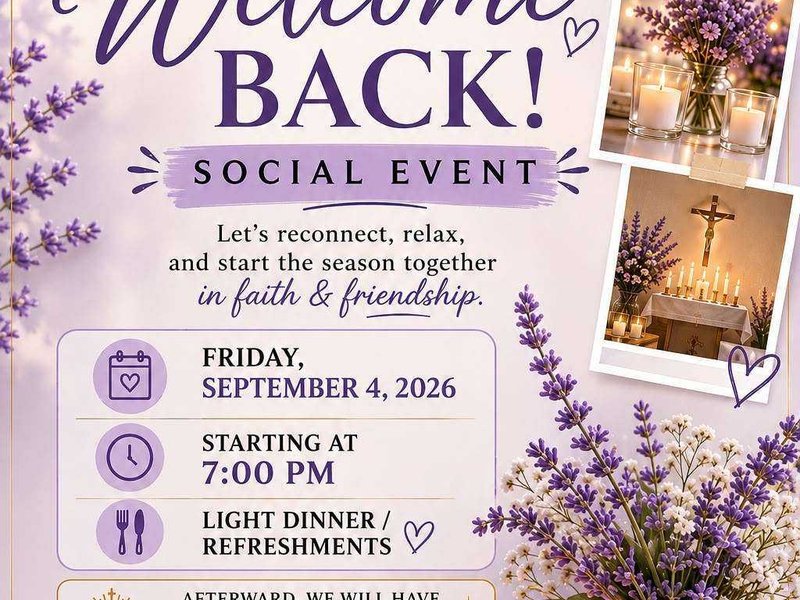 Daughters of Peace: Welcome Back Social