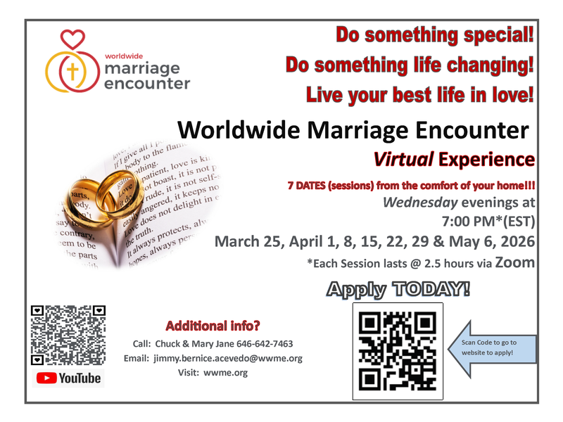 Worldwide Marriage Encounter: Marriage Enrichment Program