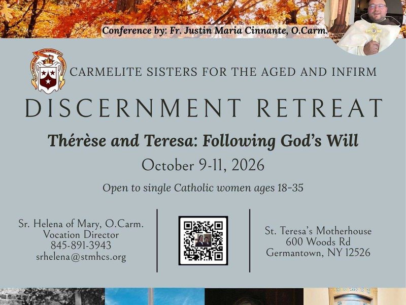 Carmelite Sisters Discernment Retreat