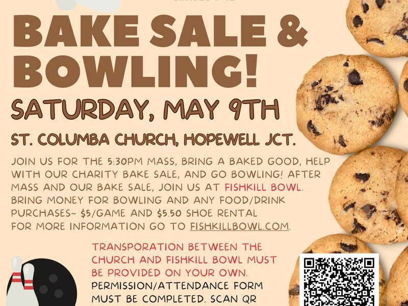 United Youth Group - Bake Sale & Bowling