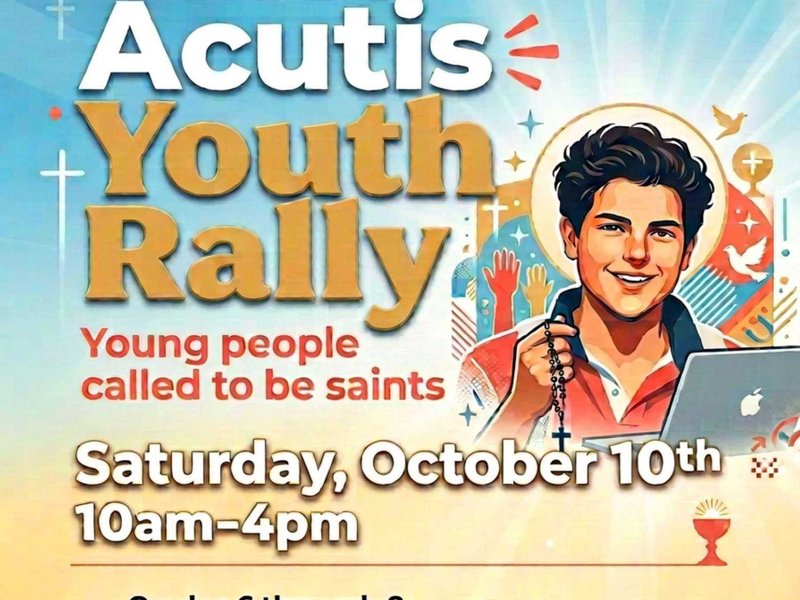 Carlo Acutis Youth Rally
