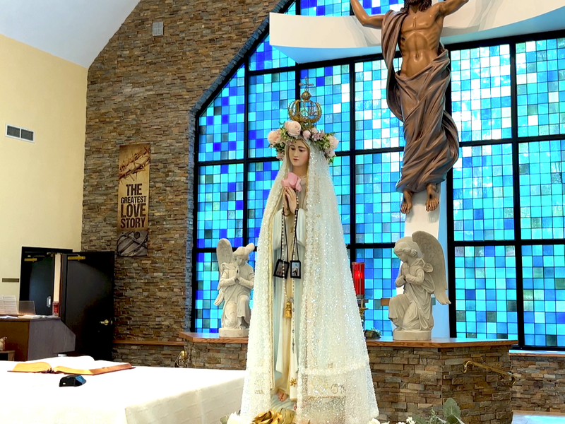 Our Lady of Fatima Pilgrim Statue Travels to Marian Shrine for 106th Anniversary of Apparitions