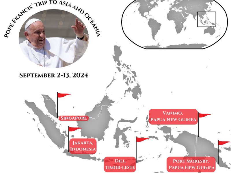 On the Road Again: Pope to Visit Asia, Oceania in September