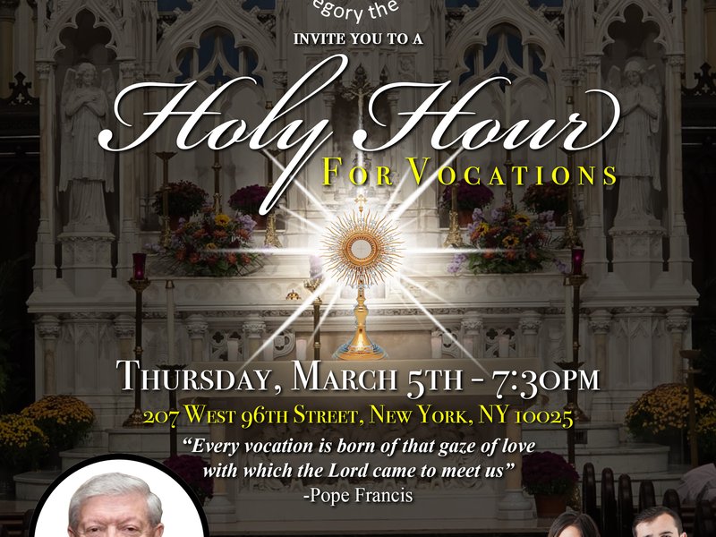 Holy Hour for Vocations | Hora Santa Por Las Vocaciones