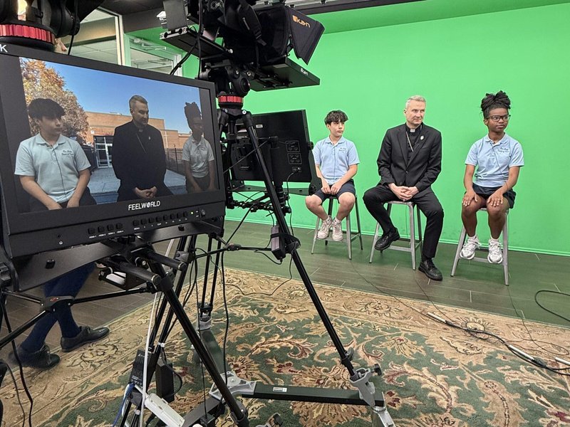 Archbishop Hicks Celebrates Mass at St. Joseph by-the-Sea During First Pastoral Visit to an Archdiocesan High School