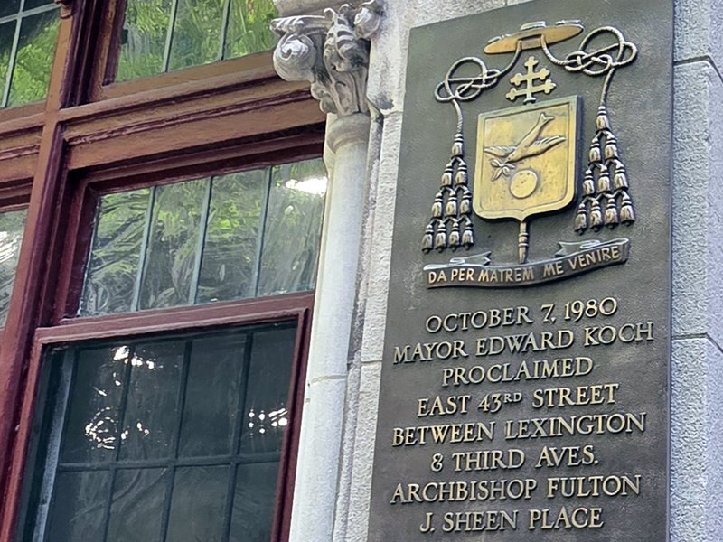 St Agnes Exterior Fulton Sheen Way