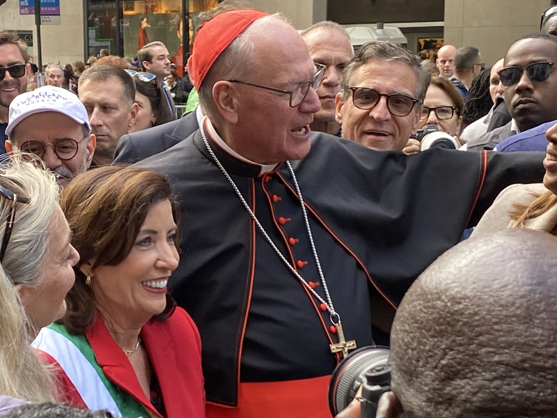 Cardinal Dolan Celebrates Joyous Columbus Day Mass