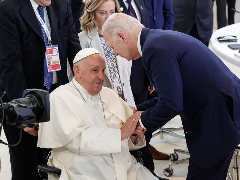 Pope Francis Receives Presidential Medal of Freedom From President Biden
