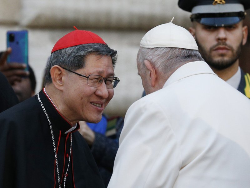 Catholics in China Welcome, Follow Papal Teachings, Cardinal Says​