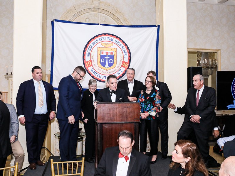 Stepinac High School Honors Inaugural Board of Trustees at 75th Anniversary Gala​