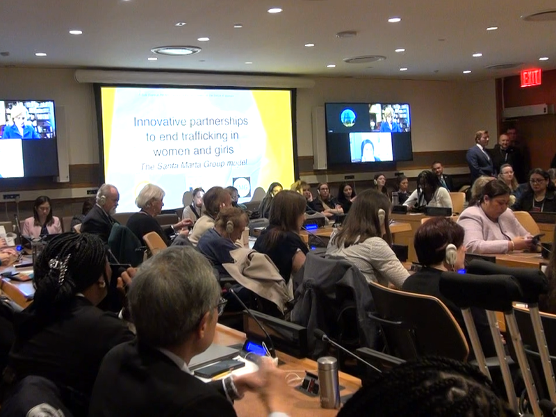 Expertos de la ONU se unen para buscar el fin a la trata de personas | Experts at the UN Unite to Seek an End to Human Trafficking