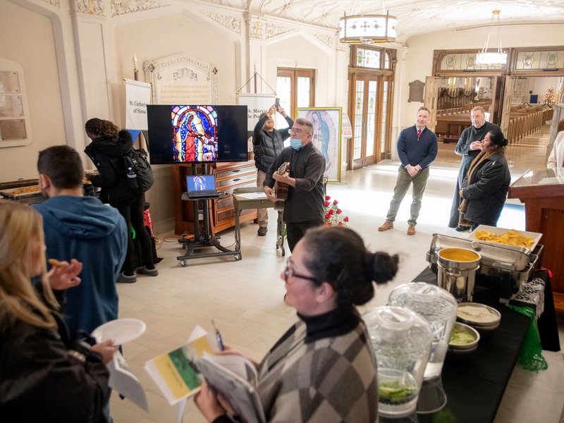 Mount St. Mary Students Celebrate Our Lady of Guadalupe