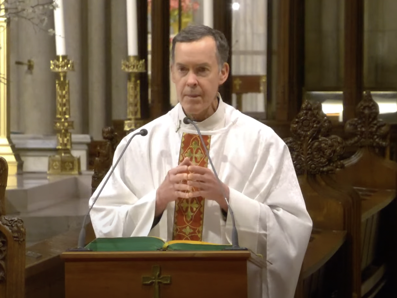 Homily from Today's Morning Mass in St. Patrick's Cathedral 