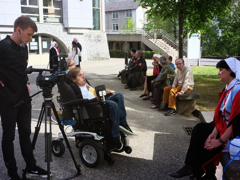 Man with Terminal Illness Directs Order of Malta Film at Lourdes​