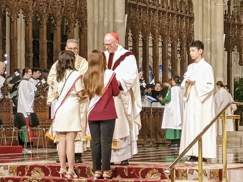 Cardinal Timothy Dolan Celebrates Columbus Day Mass at St. Patrick's Cathedral