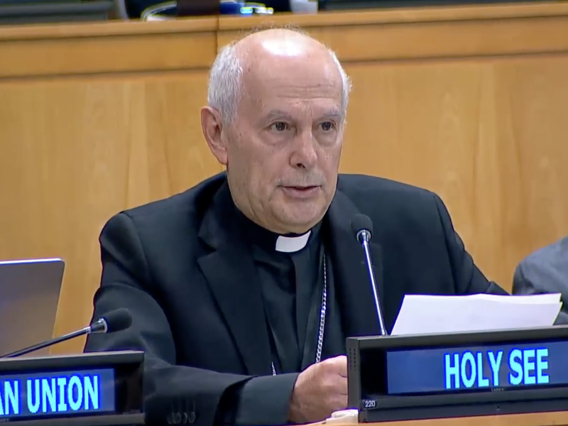 Archbishop Gabriele Caccia Delivers Statements at the Third Committee on Crime Prevention, Criminal Justice, and International Drug Control