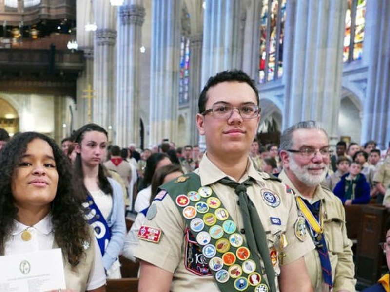 Catholic Scouting Emblem Mass
