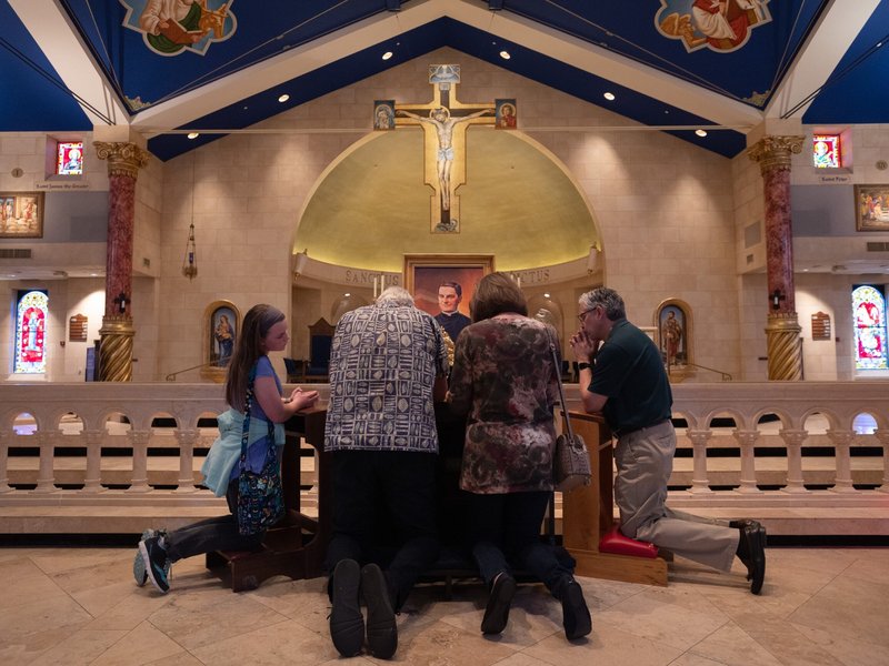 Knights of Columbus Pilgrimage of Blessed McGivney Relic Visits Three Texas Dioceses