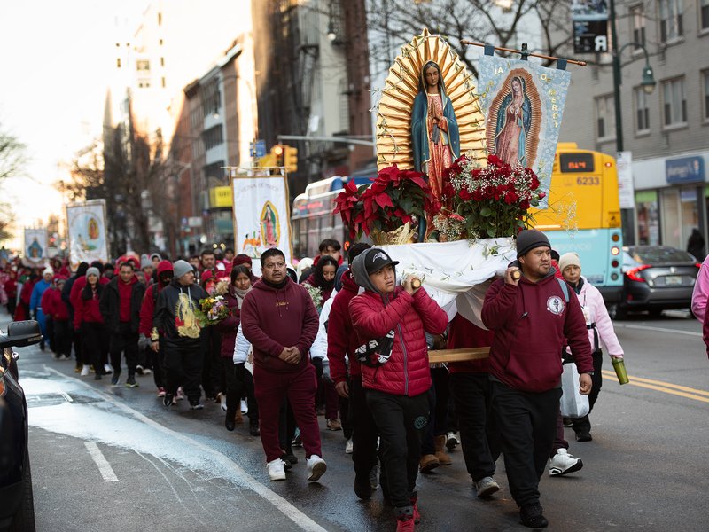 Celebration of Our Lady of Guadalupe Feast Begins with Vigil, Ends with Mass at St. Patrick’s Cathedral