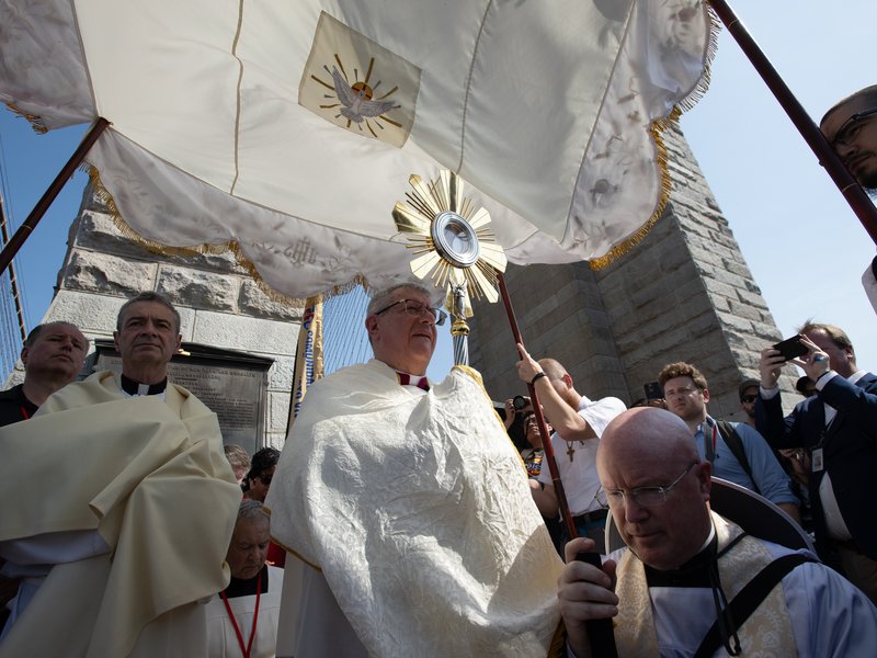 Archdiocese of New York Bids Farewell as National Eucharistic Pilgrimage Heads for Brooklyn
