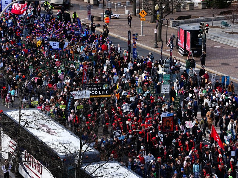 Miles marcharon en la capital de EEUU para celebrar que ‘la vida es un regalo’