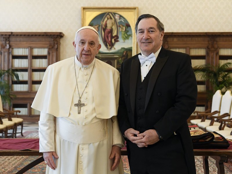 US Ambassador to Holy See Discusses Pope’s Meeting with Diplomats​