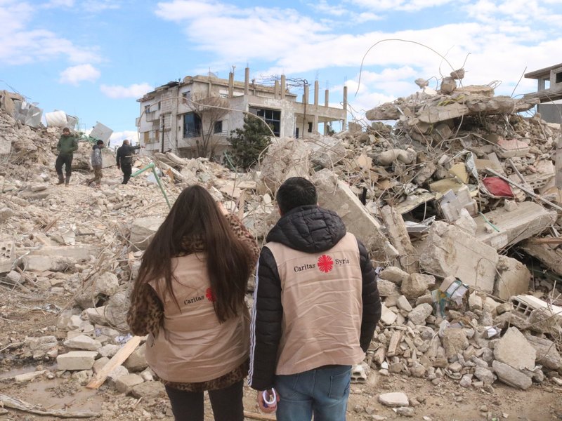 Organizaciones benéficas católicas envían millones en ayuda a una Siria y Turquía después del terremoto mortal ​