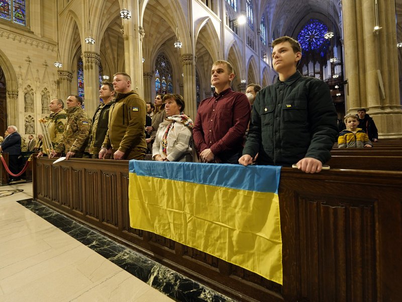 En el aniversario de la guerra, los católicos de Ucrania reflexionan sobre un año de sufrimiento