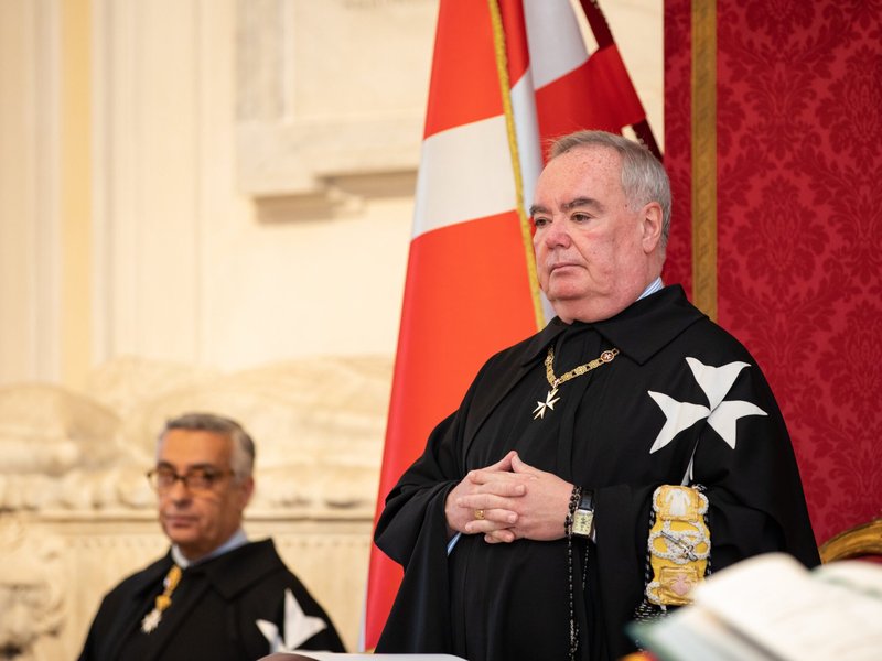 Order of Malta Elects Canadian Fra' John T. Dunlap as Grand Master​