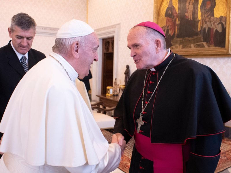 Bishop of Trenton Continues Recovery from Emergency Surgery in Rome