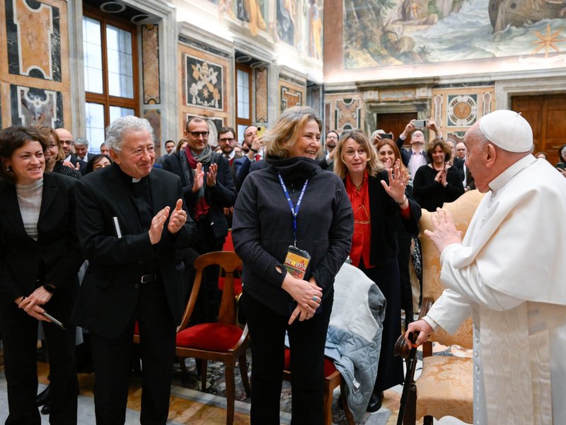 Reporting on the Church Should Not Be 'Gossip,' Pope Tells Journalists