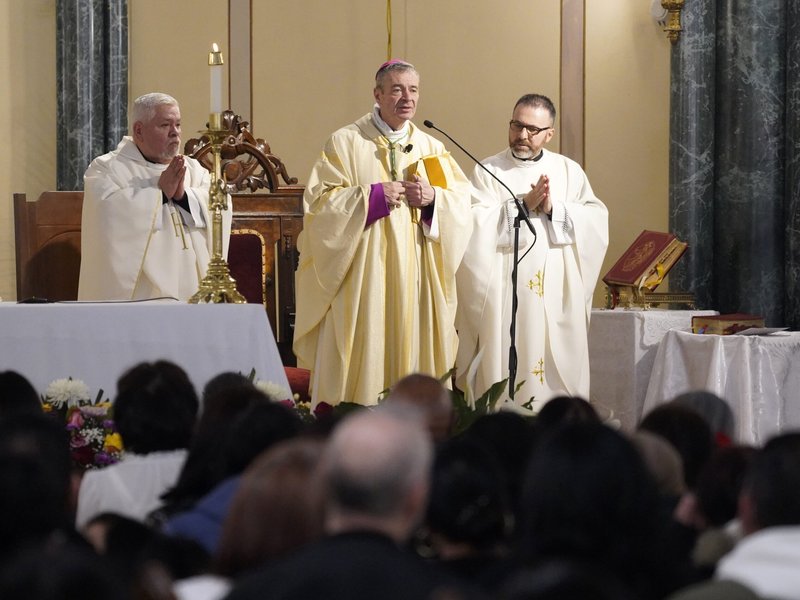 Brooklyn Parishioners Unite with Sister Church after Easter Inferno