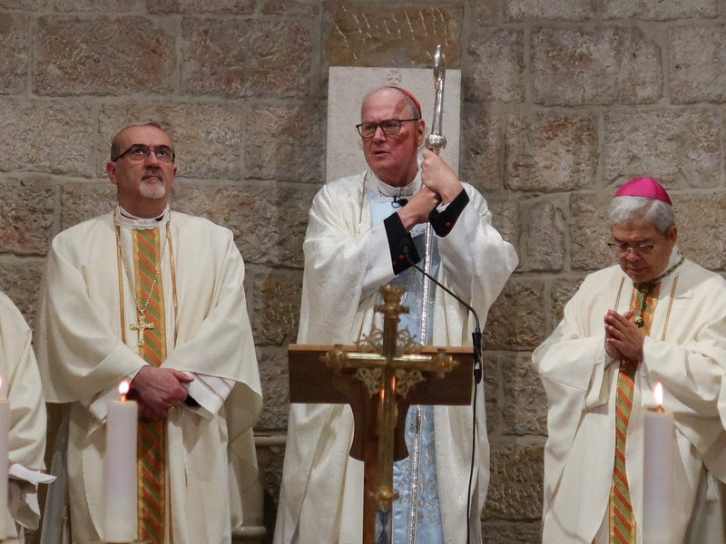 Cardinal Dolan, Delegation Continue Visit to Israel and Palestine Despite Iranian Attack