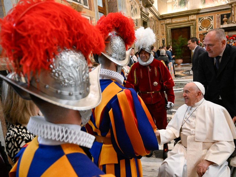 34 New Swiss Guards Sworn In Today at the Vatican