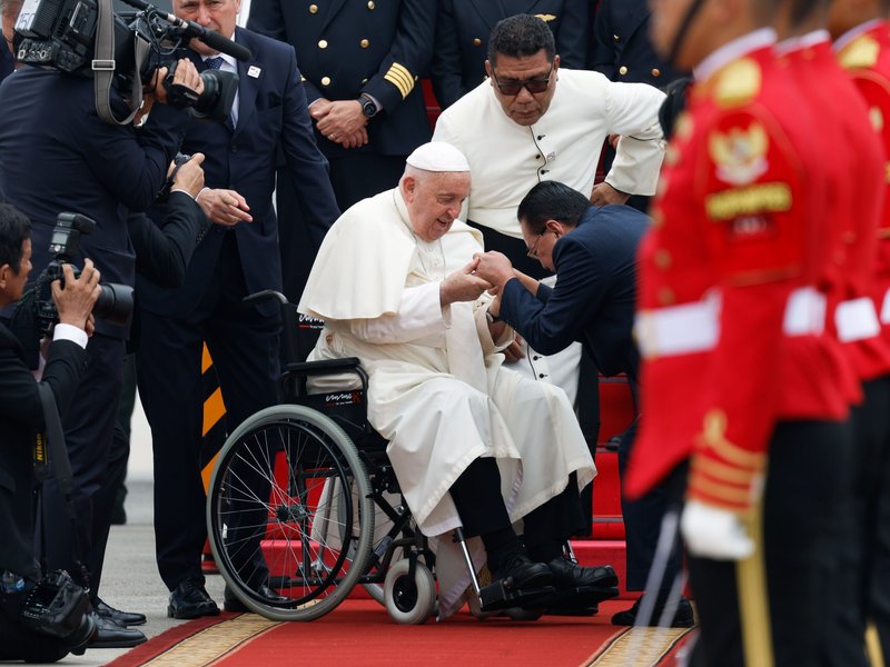 Pope Arrives in Indonesia at Start of Four-Nation Tour