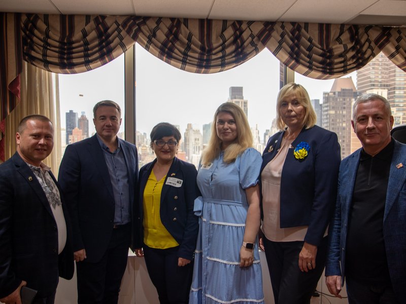 Ukrainian Mayors Welcomed by Archdiocese of New York, Catholic Charities New York Amid Ongoing Conflict
