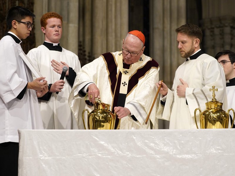 St. Patrick's Cathedral Announces Holy Week Mass Schedule