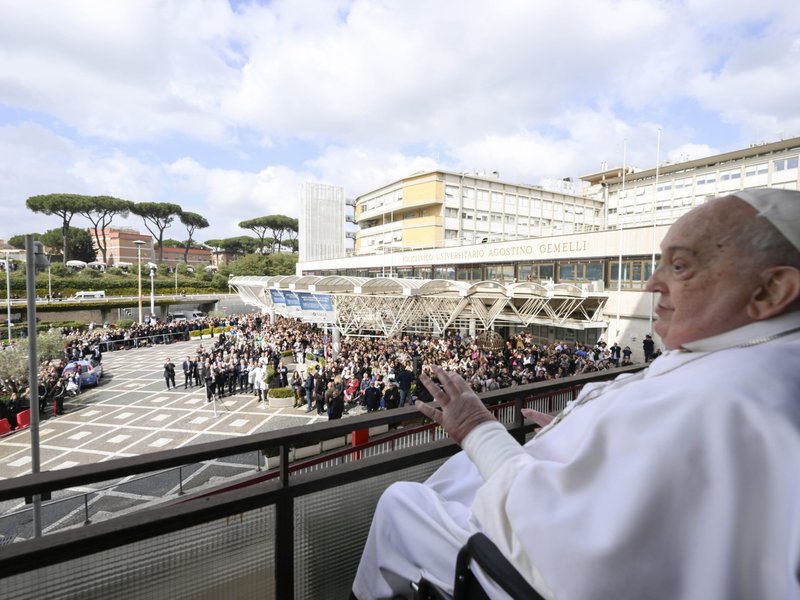 Pope's Condition Slowly Improving After Release From Hospital