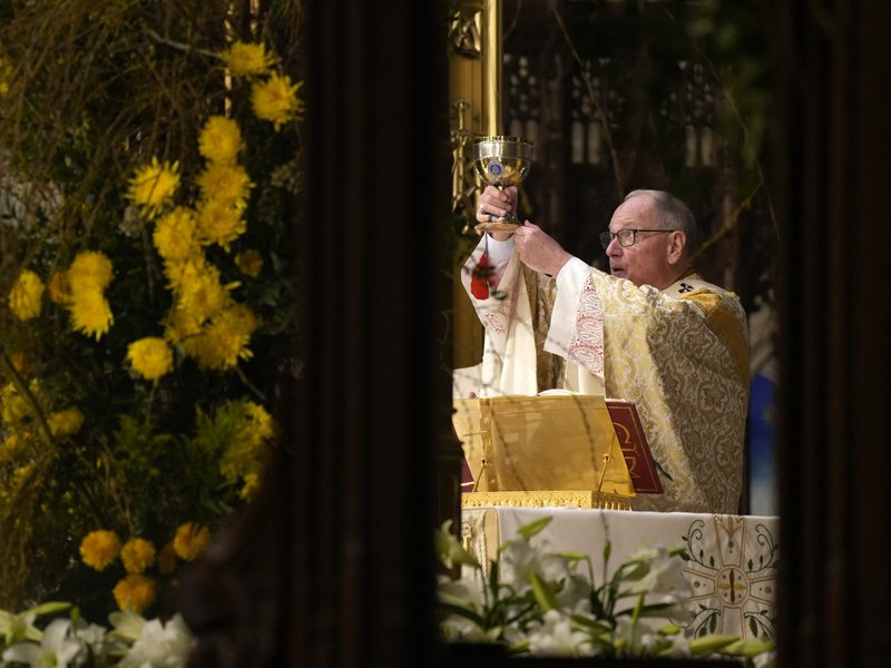 Cardinal Dolan Celebrates Easter Sunday Mass for Thousands at St. Patrick’s Cathedral