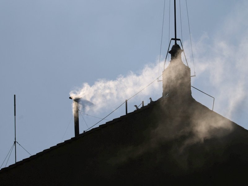 Breaking News: White Smoke Emerges From Sistine Chapel Chimney, Signaling Election of New Pope