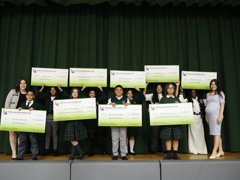 The Gonzalez Scholarship Fund Hosts Inaugural Awards Ceremony at St. Elizabeth School