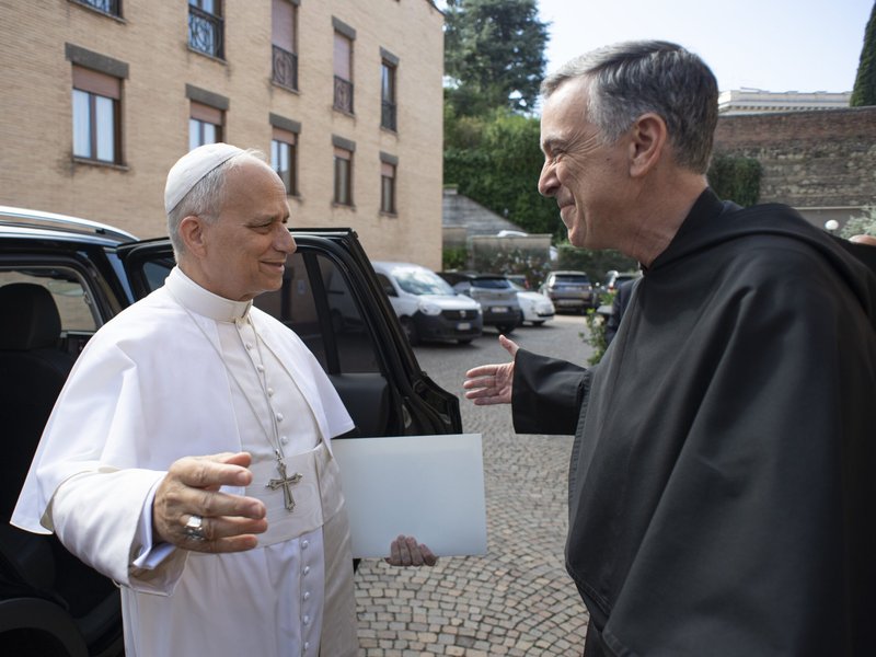 Love Is at the Heart of a Vocation, Pope Tells Augustinians