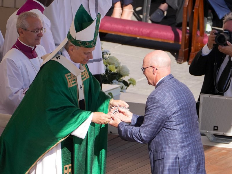 US Pilgrims at Jubilee of Catechists Have Private Audience With Pope