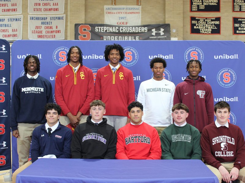 Stepinac, Scanlan Scholar Athletes Ink Letters of Intent on Early Signing Day