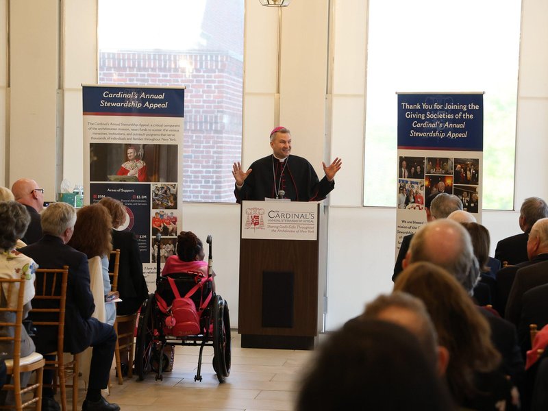 Annual Stewardship Appeal Donors Thanked by Archbishop Hicks