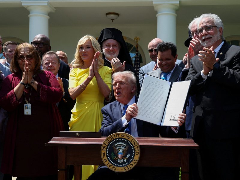 President Trump Establishes Religious Liberty Commission Including Cardinal Dolan, Bishop Barron