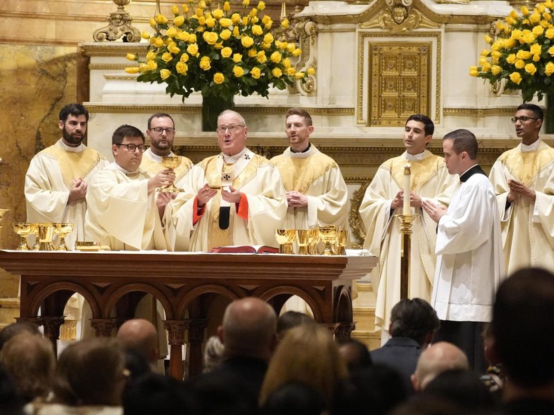 Five Jesuit Priests Ordained at Manhattan’s St. Ignatius Loyola Church