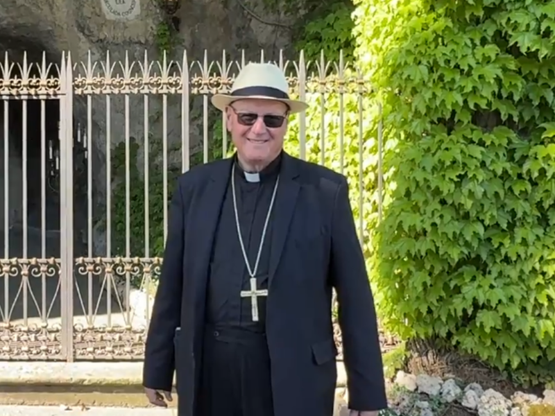 A Word from Cardinal Dolan: Visit to Rome | Grotta di Lourdes